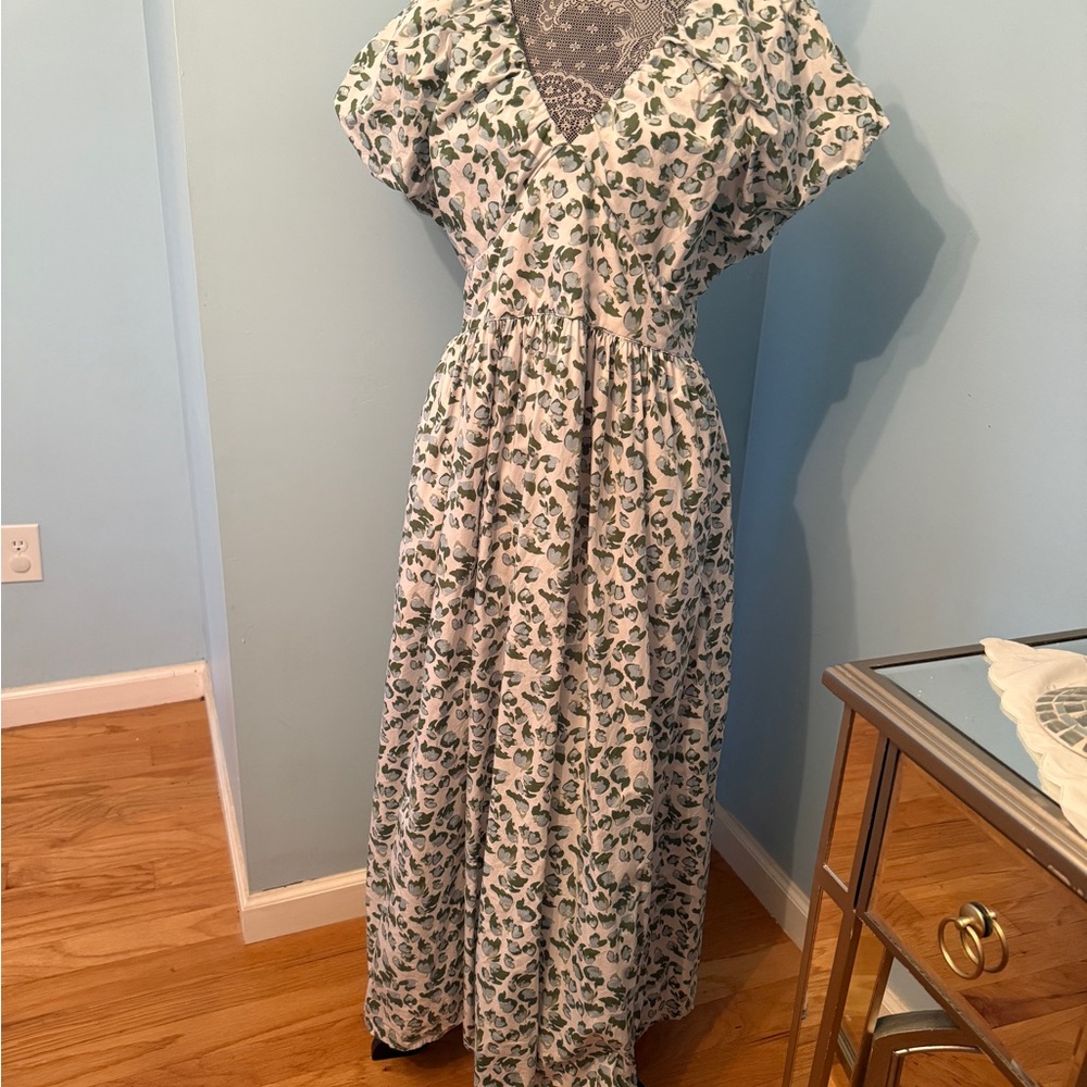 Floral Print Maxi Dress
